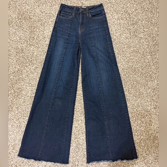 O2 Denim High Rise Flare Jeans - Picture 2 of 4